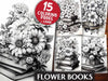 Flower Books Coloring Books