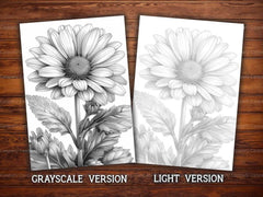 Flower Daisies Coloring Books - CraftNest