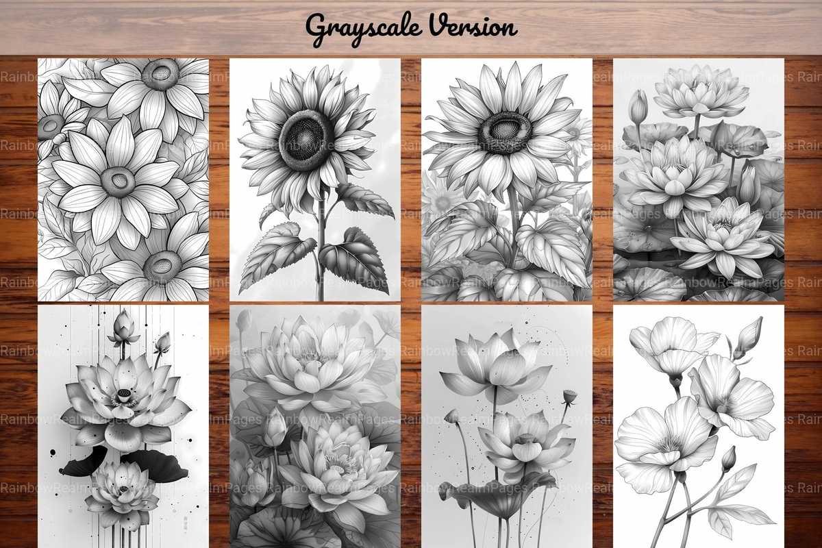 Flower Geometric Coloring Books - CraftNest