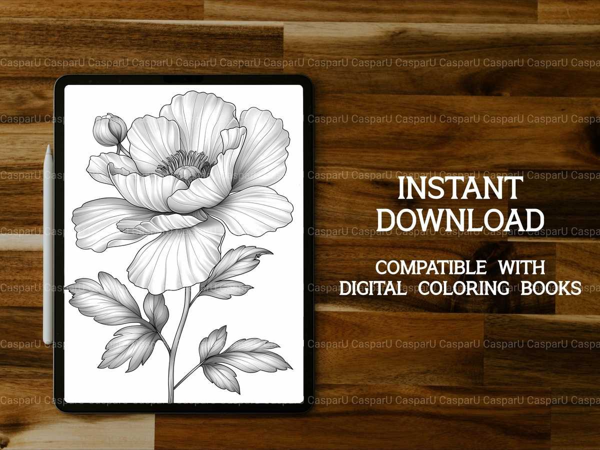 Flower Geometric Coloring Books - CraftNest