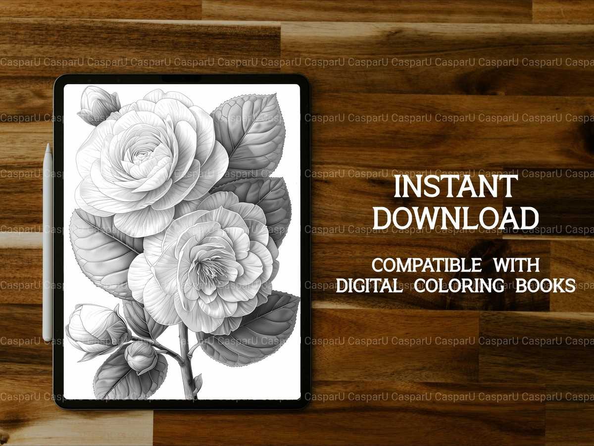 Flower Gothic Coloring Books - CraftNest