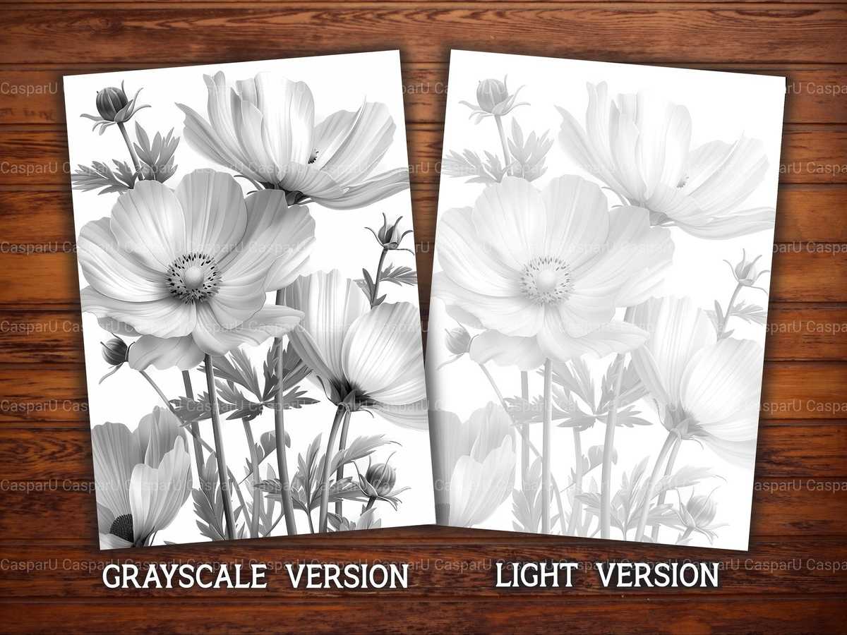 Flower Pastel Coloring Books - CraftNest