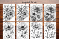 Flower Steampunk Coloring Books - CraftNest