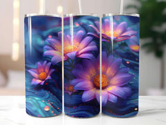 Flower Summer 4 Tumbler Wrap - CraftNest - Digital Crafting and Art