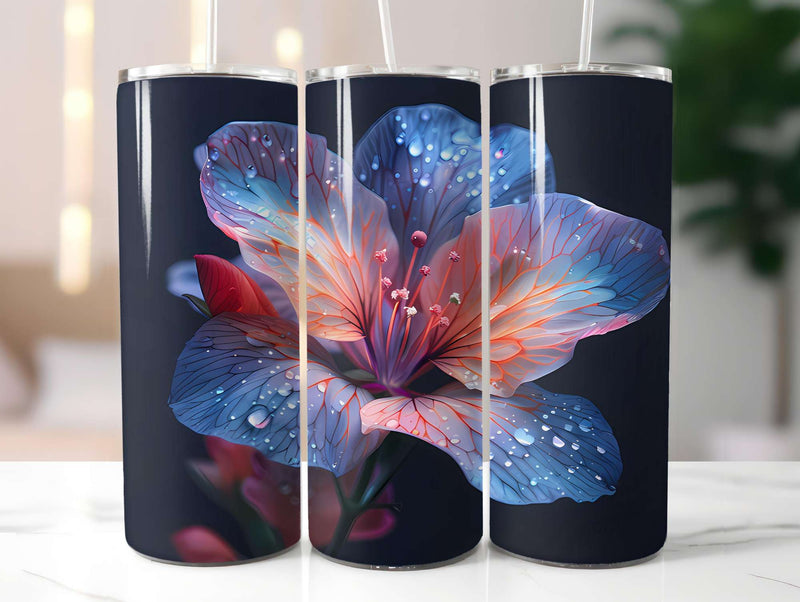 Flower Summer 5 Tumbler Wrap - CraftNest - Digital Crafting and Art