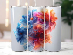 Flower Summer 5 Tumbler Wrap - CraftNest - Digital Crafting and Art