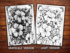 Flower Summer Coloring Books - CraftNest - Digital Crafting and Art