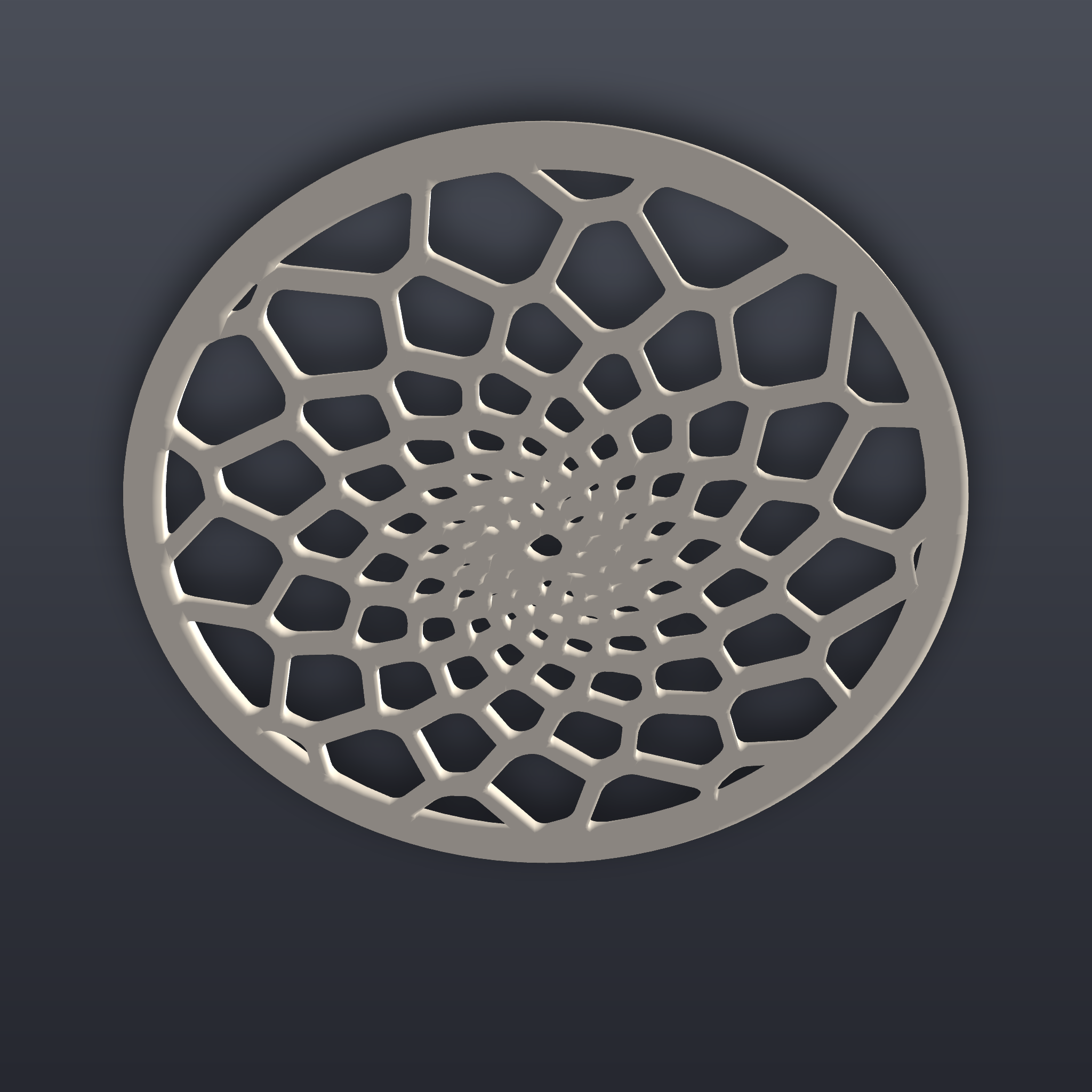 Flower Trivet 3D Print STL File