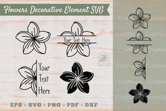 Floral Decorative Elements & Borders Clipart Bundle - CraftNest - Digital Crafting and Art