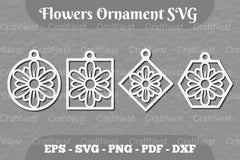 Floral Ornament SVG Bundle - CraftNest - Digital Crafting and Art