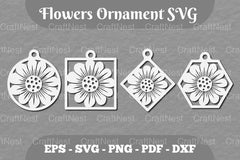 Floral Ornament SVG Bundle - CraftNest - Digital Crafting and Art