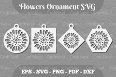 Floral Ornament SVG Bundle - CraftNest - Digital Crafting and Art