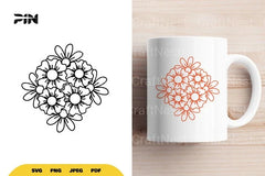 Flowers Cut File SVG Bundle - CraftNest - Digital Crafting and Art