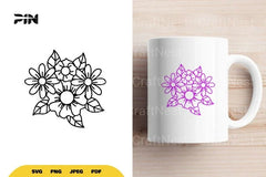 Flowers Cut File SVG Bundle - CraftNest - Digital Crafting and Art