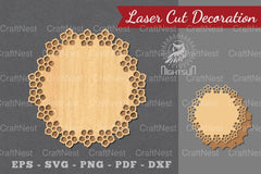 Laser Cut Flower Sign Decoration Bundle - CraftNest - Digital Crafting and Art
