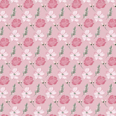 Watercolor Flowers Seamless Digital Paper - CraftNest - Digital Crafting and Art