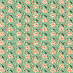 Watercolor Flowers Seamless Digital Paper - CraftNest - Digital Crafting and Art