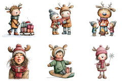 Flowers and Girls Clipart Bundle - CraftNest - Digital Crafting and Art