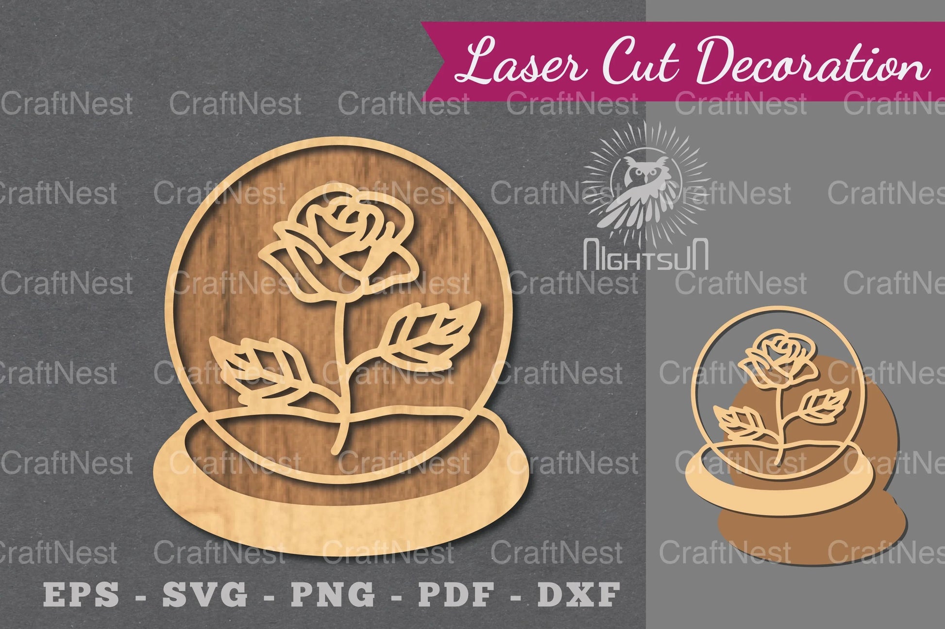 Floral Ball Laser Cut Decoration Clipart Bundle - CraftNest - Digital Crafting and Art