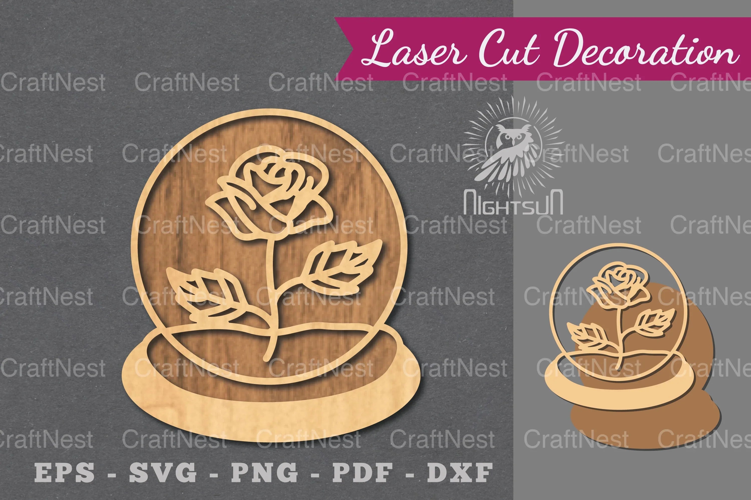 Floral Ball Laser Cut Decoration Clipart Bundle - CraftNest - Digital Crafting and Art