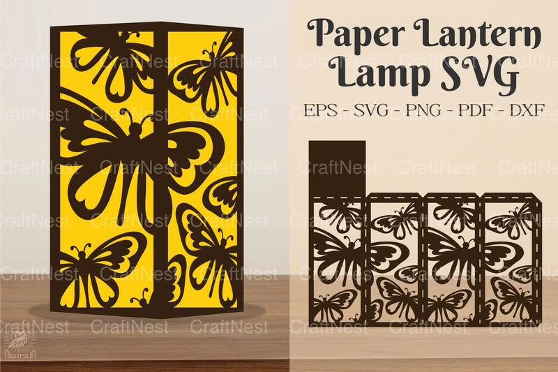 Flying Butterfly Lamp Clipart Bundle - CraftNest - Digital Crafting and Art