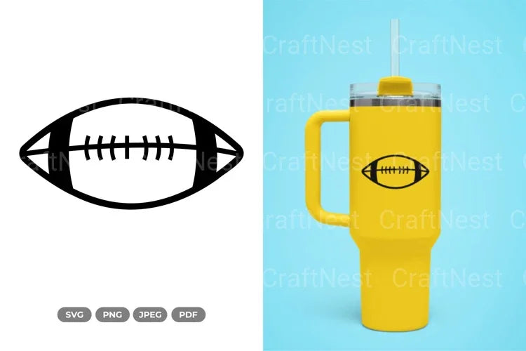 Football Doodle Sport Ball Clipart Bundle - CraftNest - Digital Crafting and Art