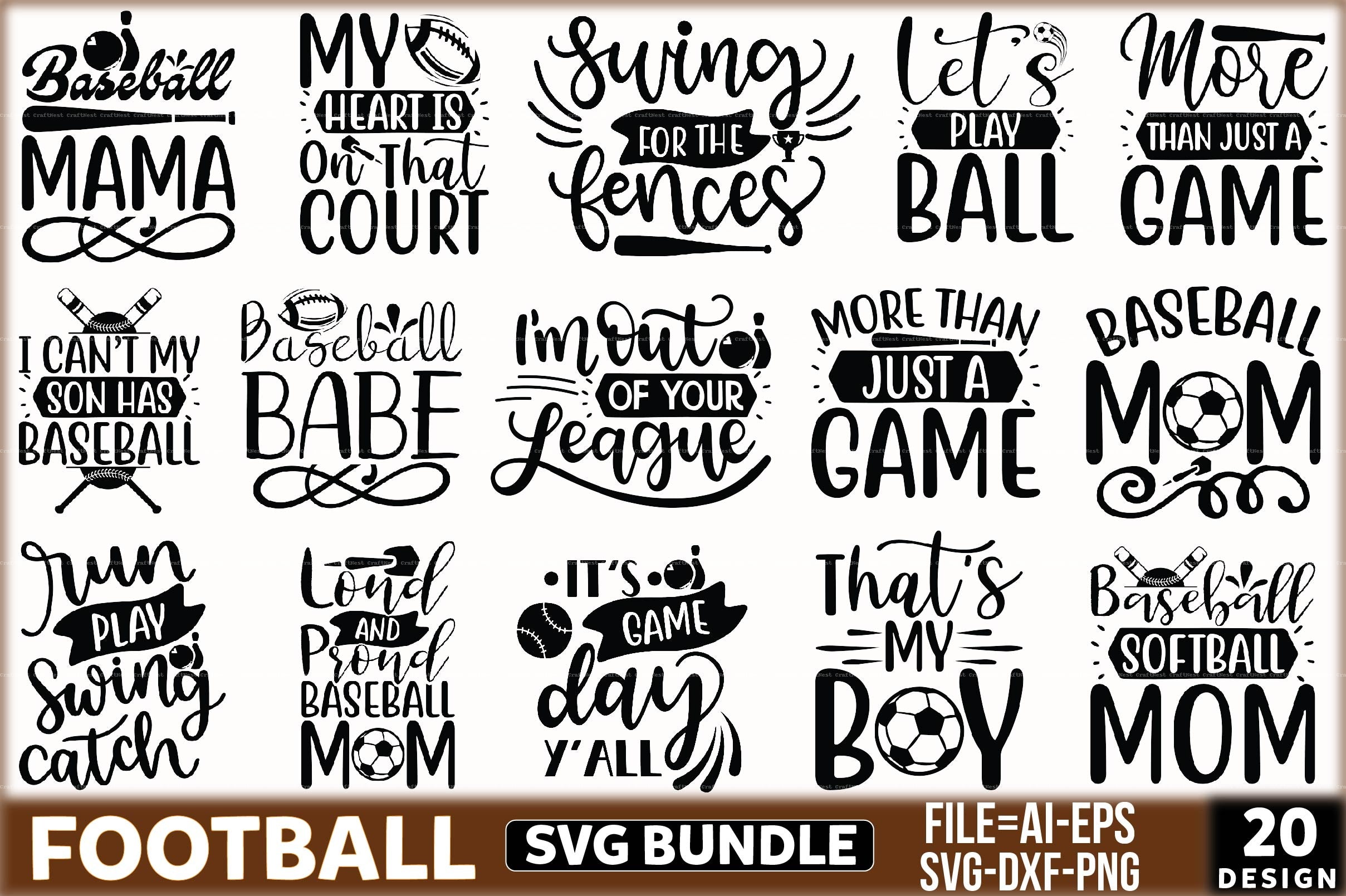 Football SVG Bundle  88