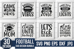 Football SVG Bundle 2 - CraftNest - Digital Crafting and Art