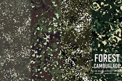 Forest Camouflage - CraftNest - Digital Crafting and Art