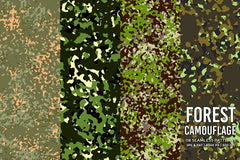 Forest Camouflage - CraftNest - Digital Crafting and Art
