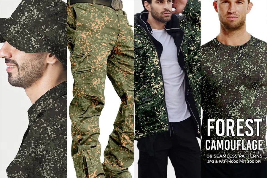Forest Camouflage - CraftNest - Digital Crafting and Art