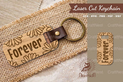 Forever Laser Cut Keychain Bundle - CraftNest - Digital Crafting and Art