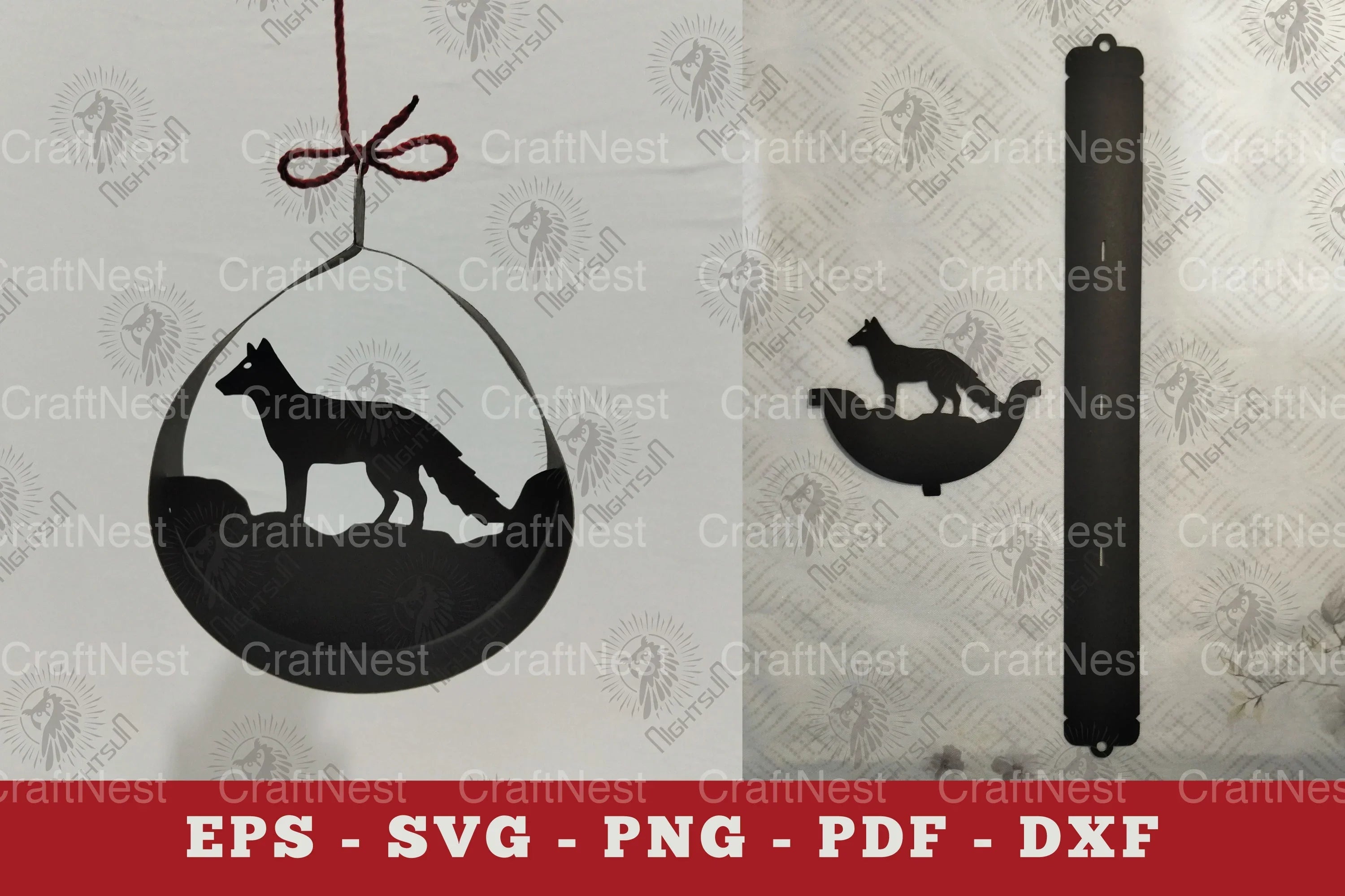 Fox Papercut Ornament Clipart Bundle - CraftNest - Digital Crafting and Art