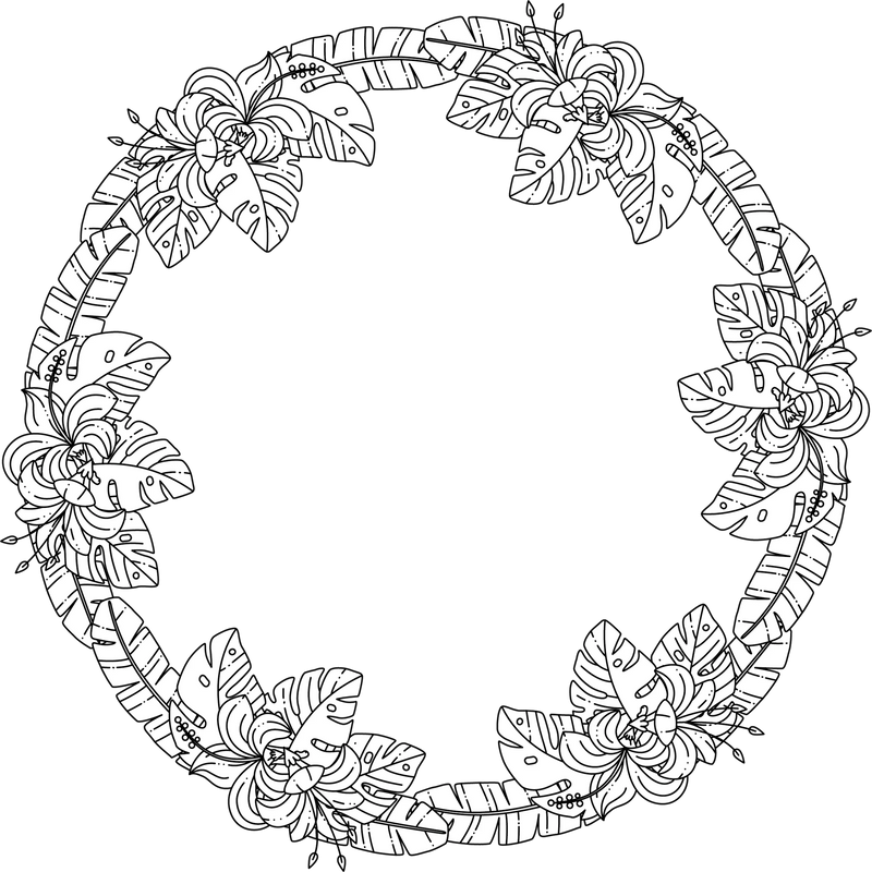 Colorist Heaven Frame Coloring Book - CraftNest - Digital Crafting and Art