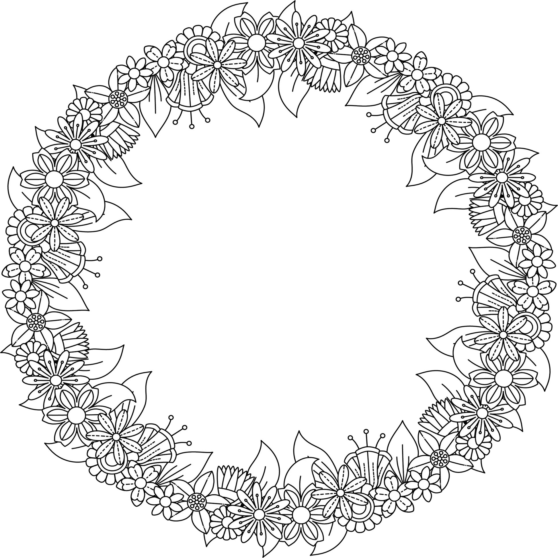 Colorist Heaven Frame Coloring Book - CraftNest - Digital Crafting and Art