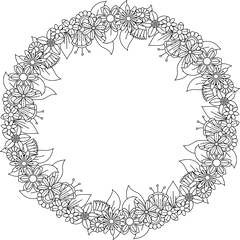 Colorist Heaven Frame Coloring Book - CraftNest - Digital Crafting and Art