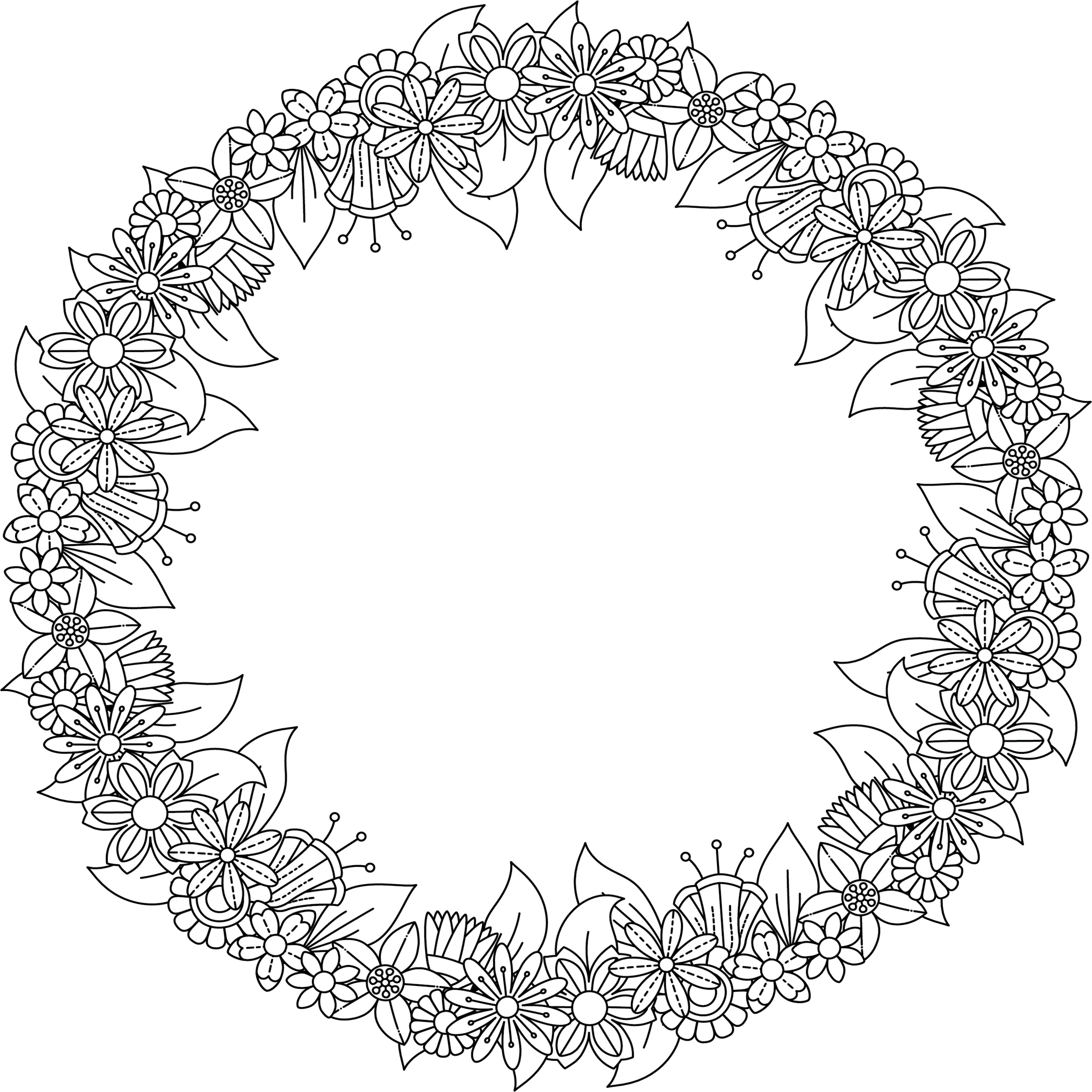 Colorist Heaven Frame Coloring Book - CraftNest - Digital Crafting and Art