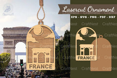 France Laser Cut Ornament Clipart Bundle - CraftNest - Digital Crafting and Art