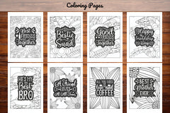 Best Friend Quotes Coloring Book - CraftNest - Digital Crafting and Art