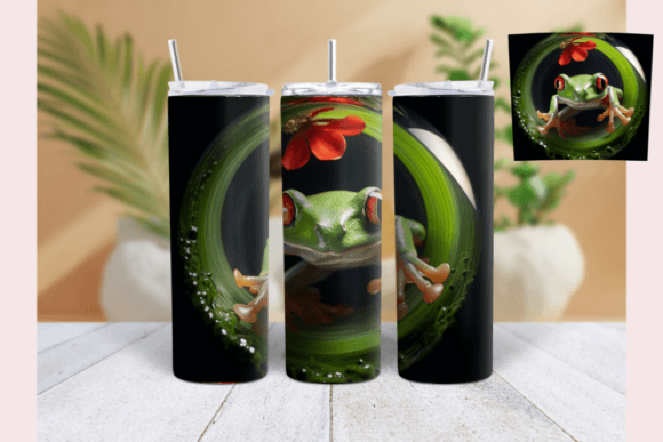 Frog Tumbler Wrap Bundle