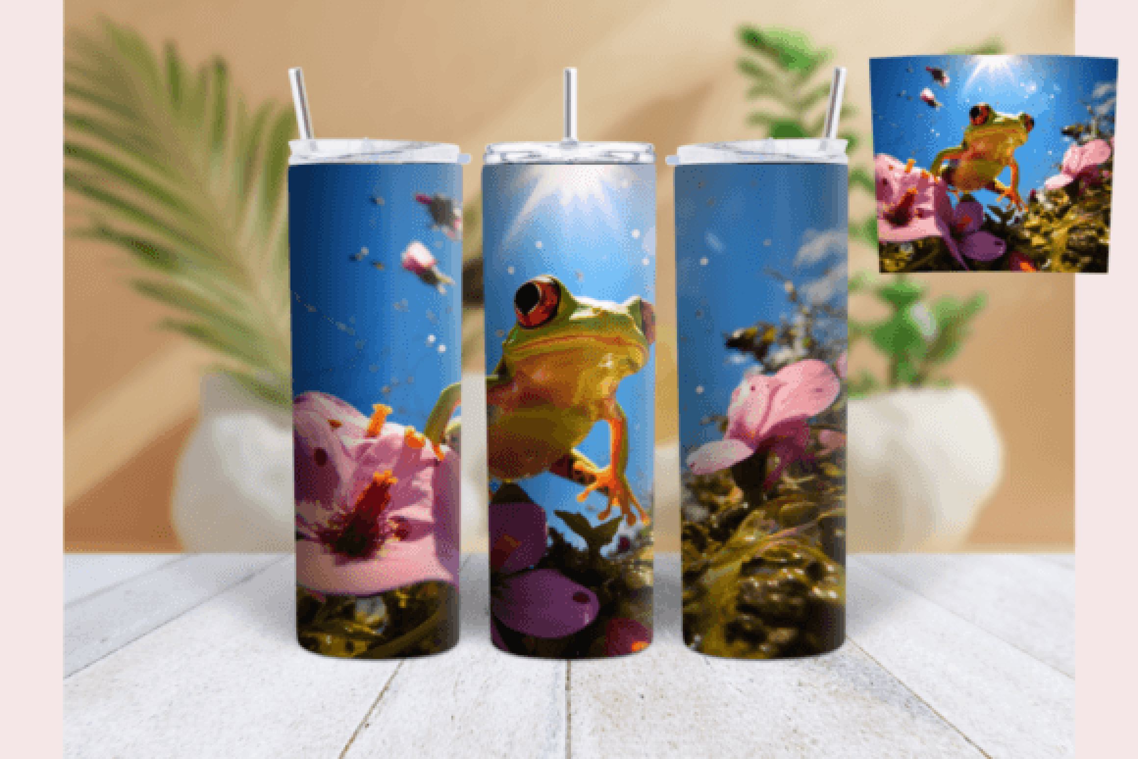 Frog Tumbler Wrap Bundle
