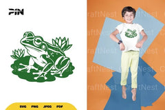 Frog SVG Bundle - CraftNest - Digital Crafting and Art