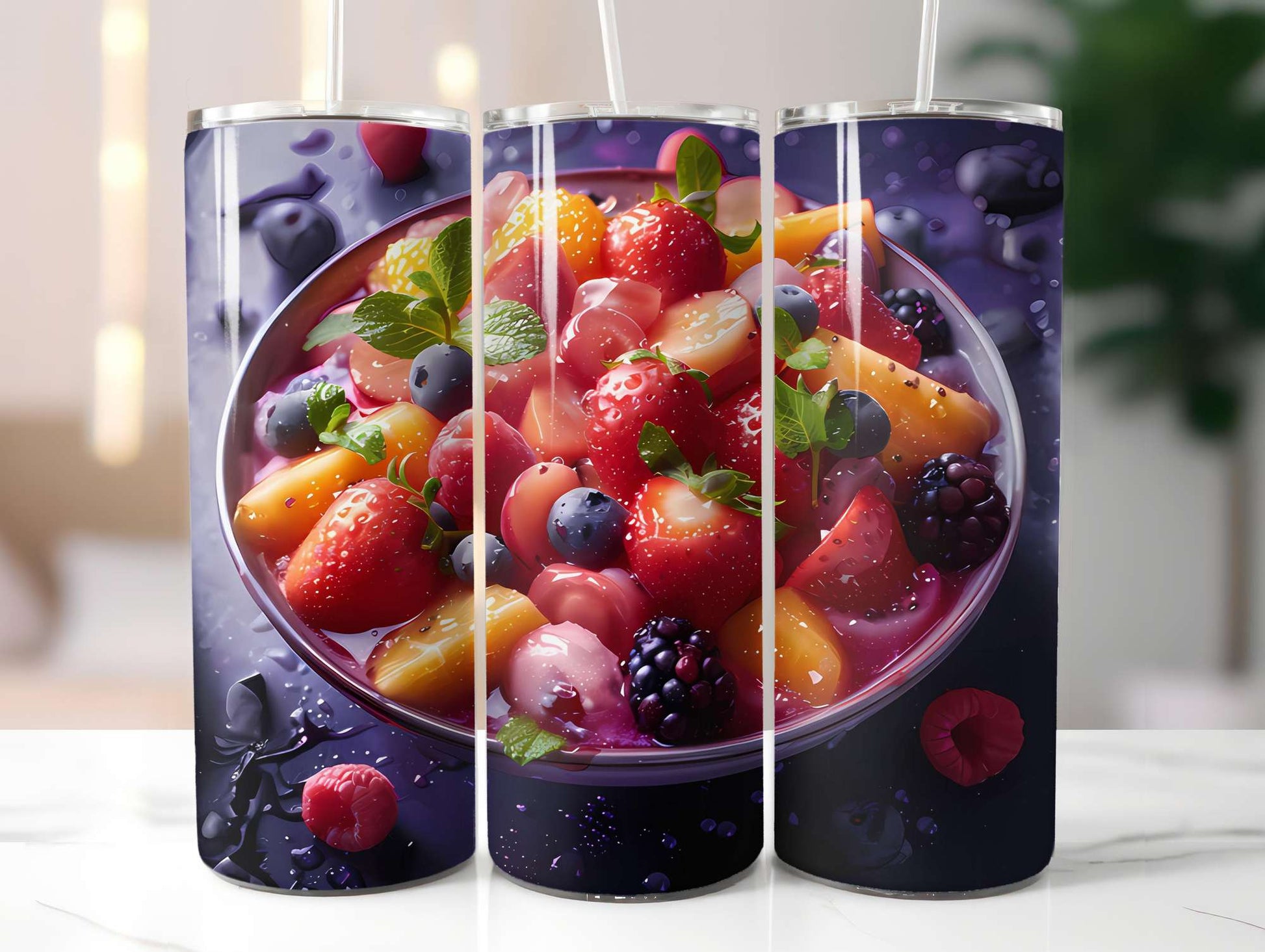 Fruit Salad 3 Tumbler Wrap - CraftNest - Digital Crafting and Art