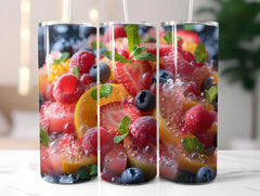 Fruit Salad 3 Tumbler Wrap - CraftNest - Digital Crafting and Art