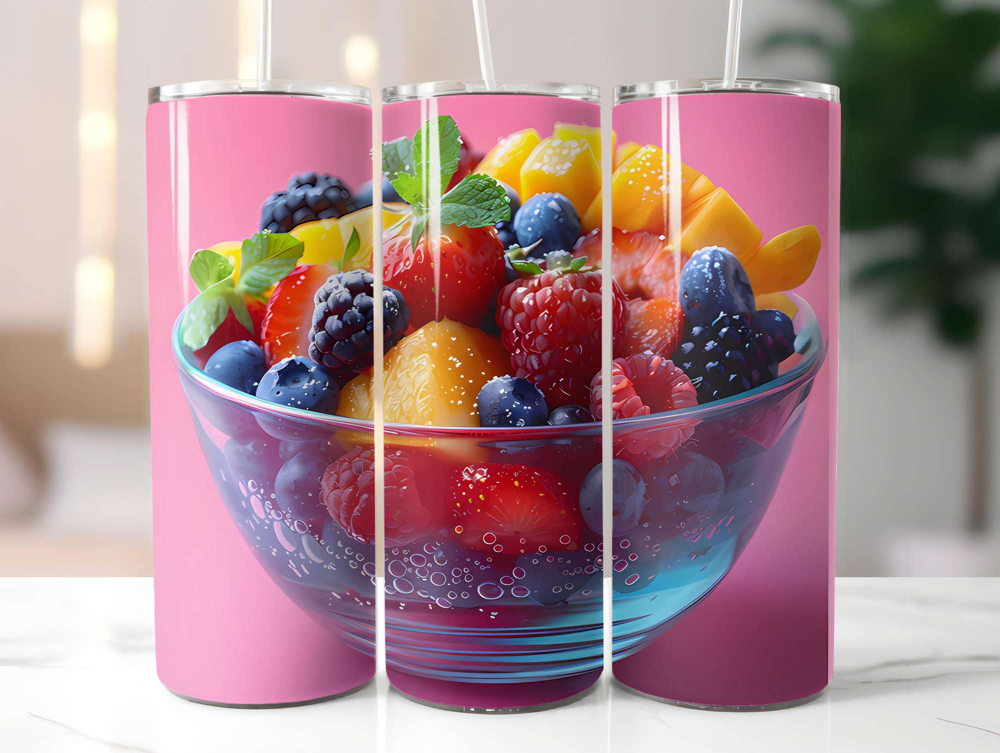 Fruit Salad 3 Tumbler Wrap - CraftNest - Digital Crafting and Art