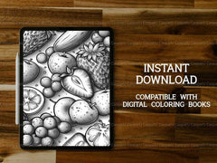 Fruit Salad Coloring Books - CraftNest - Digital Crafting and Art