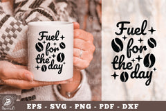 Fuel for the Day Mug Design Clipart Bundle - CraftNest - Digital Crafting and Art