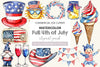 Full 4th Of July Clipart Bundle 2