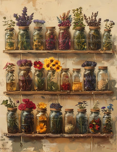 Herbalism Junk Journal Pages - CraftNest - Digital Crafting and Art