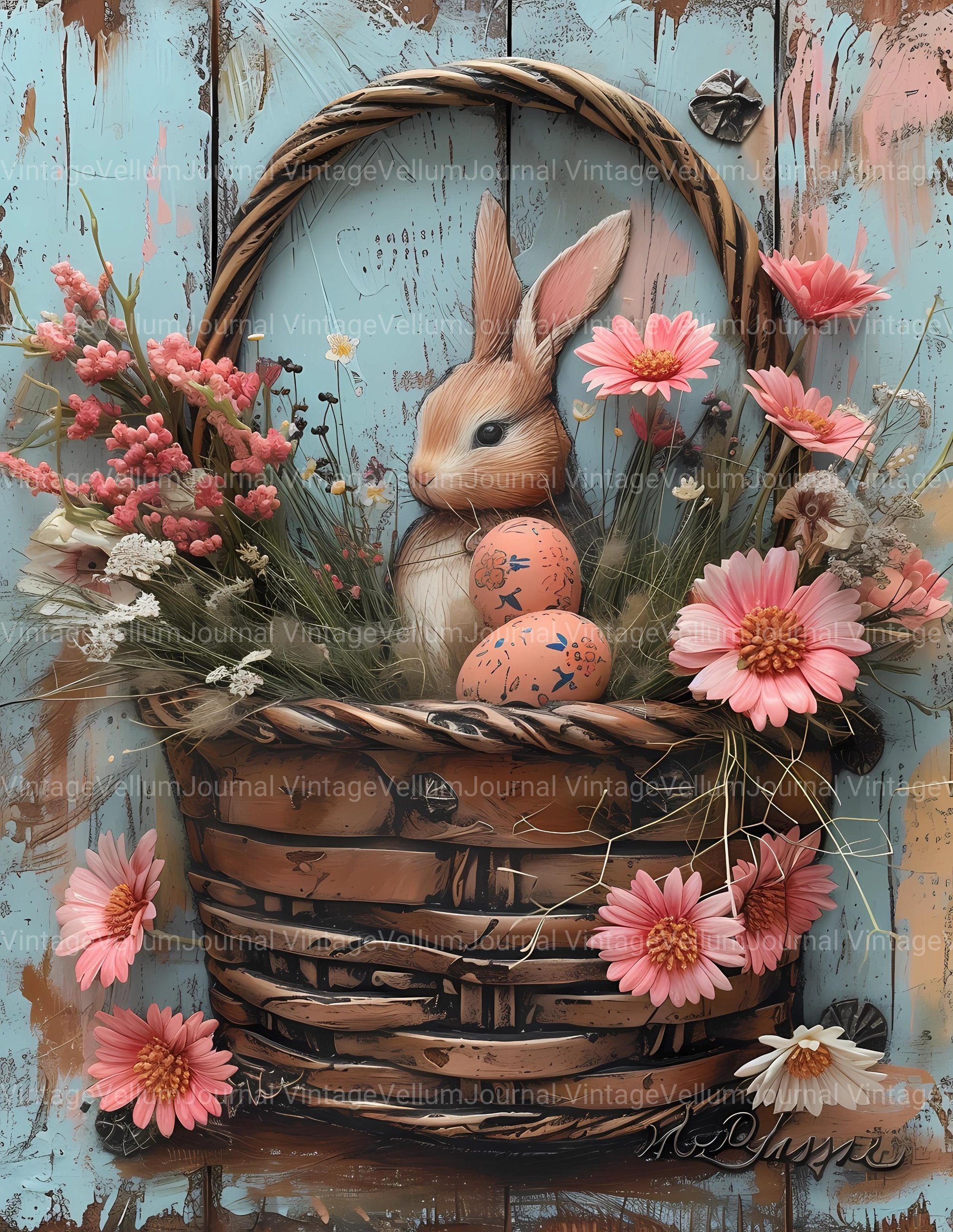 Enchanted Easter Junk Journal Pages - CraftNest